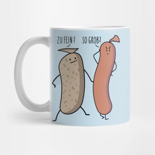 Liver sausage for funny couples Mug